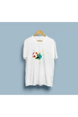 Oversize Futbol Topu Tasarım Unisex T-shirt thumbnail 1