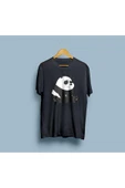 Oversize Panda Tasarım unisex T-shirt thumbnail 8