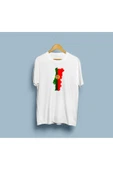Oversize Portekiz / Portugal Haritası tasarım unisex T-shirt thumbnail 3