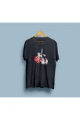 Oversize Gitar / Guitar Tasarım unisex T-shirt thumbnail 8