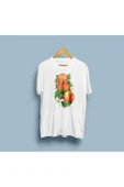 Oversize Balkabağı Tasarım Unisex T-shirt thumbnail 3