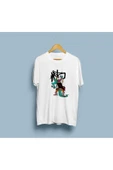 Oversize Crocodile Graffiti Unisex Tasarım T-shirt thumbnail 2