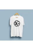 Oversize Yıldız Punisher Tasarım Unisex T-shirt thumbnail 4