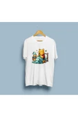 Oversize Winnie The Pooh Tasarım unisex T-shirt thumbnail 3