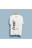 Oversize Madagaskar Penguen Tasarım unisex T-shirt thumbnail 2