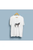 Oversize Zebra Tasarım unisex T-shirt thumbnail 1