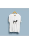 Oversize Zebra Tasarım unisex T-shirt thumbnail 2