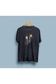 Oversize Converce Ayakkabı Tasarım Unisex T-shirt - 4