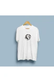 Oversize Yin Yang Balığı Baskılı Unisex T-shirt thumbnail 2