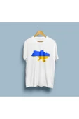 Oversize Ukraine / Ukrayna Tasarım unisex T-shirt thumbnail 2