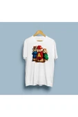 Oversize Alvin ve Sincaplar Tasarım Unisex T-shirt thumbnail 2