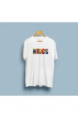 Oversize Brics Ülkeleri tasarım unisex T-shirt thumbnail 3