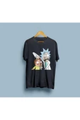 Oversize Rick And Morty Baskılı Tasarım 2 Unisex T-shirt thumbnail 6