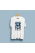 Oversize İskelet Kurukafa Tasarım Unisex T-shirt thumbnail 2