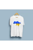 Oversize Ukraine / Ukrayna Tasarım unisex T-shirt thumbnail 1