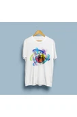 Oversize Voleybol Topu Tasarım Unisex T-shirt thumbnail 3