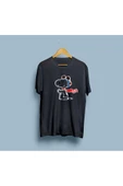 Oversize Peanuts Baskılı Unisex T-shirt thumbnail 5