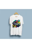 Oversize Color Painted Sedan Car Baskılı Unisex T-shirt thumbnail 2
