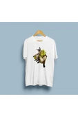 Oversize Shrek Baskılı Tasarım Unisex T-shirt thumbnail 3