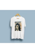 Oversize Quiet Kadın Tasarım Unisex T-shirt thumbnail 2