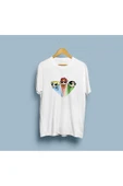 Oversize Powerpuff Girls Baskılı Tasarım Unisex T-shirt thumbnail 3