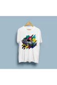 Oversize Color Painted Sedan Car Baskılı Unisex T-shirt thumbnail 1