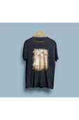 Oversize Leonardo Da Vinci Çiöek ve Diyagram Çizimi Unisex T-shirt thumbnail 6