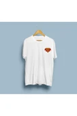 Oversize SUPER MOM Baskılı Unisex T-shirt thumbnail 3