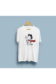 Oversize Peanuts Baskılı Unisex T-shirt thumbnail 2