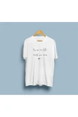 Oversize Güneş Ay Yıldız temalı Yazı Tasarım Unisex T-shirt thumbnail 3