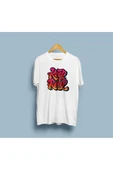 Oversize Keep It Real Graffiti Tasarım Unisex T-shirt thumbnail 1