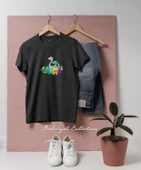 Oversize Cartoon Jurassic Dinosaurs Tasarımlı Unisex T-Shirt thumbnail 4