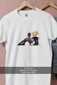 Oversize Misa Amane Light Yagami Ryuk Death Note  Tasarımlı Unisex T-Shirt thumbnail 2