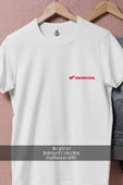 Oversize Kırmızı Honda  Cep Tasarımlı Unisex T-Shirt thumbnail 8