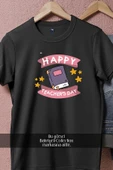 Oversize Öğretmenler Günü Kutlama  Tasarımlı Unisex T-Shirt thumbnail 11