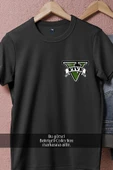 Oversize Gta 5 Cep Tasarımlı Unisex T-Shirt thumbnail 11