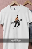 Oversize Bruce Lee, Celebrities  Tasarımlı Unisex T-Shirt thumbnail 2