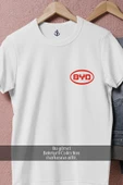 Oversize Byd Auto Car Cep Tasarımlı Unisex T-Shirt - 2