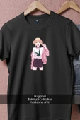 Oversize My Hero Academia Toga Anime Desktop  Tasarımlı Unisex T-Shirt thumbnail 11
