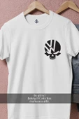 Oversize Vw - Volkswagen Logo Ve Kuru Kafa Cep Tasarımlı Unisex T-Shirt thumbnail 8