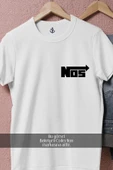Oversize Nos Cep Tasarımlı Unisex T-Shirt thumbnail 2