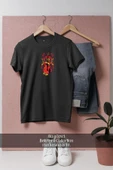 Oversize Guns N' Roses Gitar  Tasarımlı Unisex T-Shirt thumbnail 10