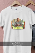 Oversize Ballers, Season 2 Dwayne Johnson  Tasarımlı Unisex T-Shirt thumbnail 8