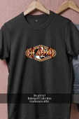 Oversize Def Leppard Logo(7)  Tasarımlı Unisex T-Shirt thumbnail 11