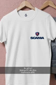 Oversize Scania Logo Cep Tasarımlı Unisex T-Shirt thumbnail 8