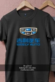 Oversize Geely Otomobil Marka  Tasarımlı Unisex T-Shirt thumbnail 5