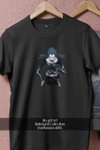 Oversize Death Note Ryuk  Tasarımlı Unisex T-Shirt thumbnail 5