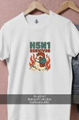 Oversize H5n1 Survivor (2)  Tasarımlı Unisex T-Shirt thumbnail 8