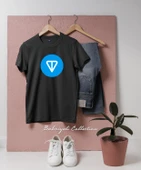 Oversize TON Coin Tasarımlı Unisex T-Shirt thumbnail 8