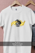 Oversize Vektörel Motor  Tasarımlı Unisex T-Shirt thumbnail 8